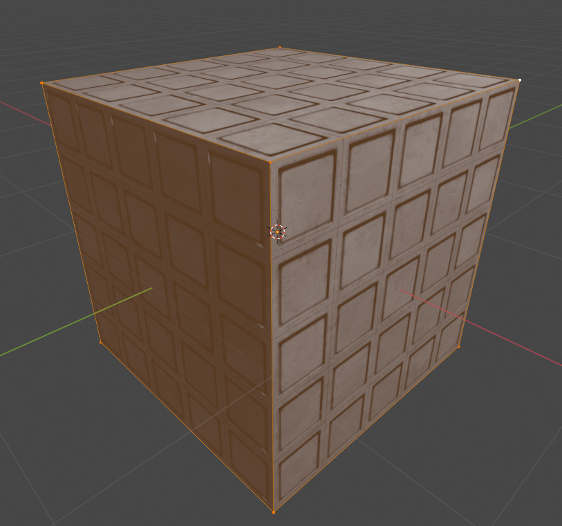 Texture fits into the model