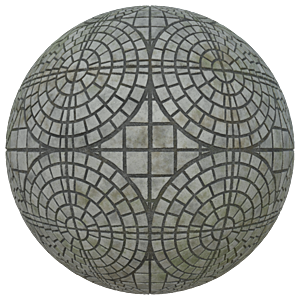 Concentric Circle Paving Tiles