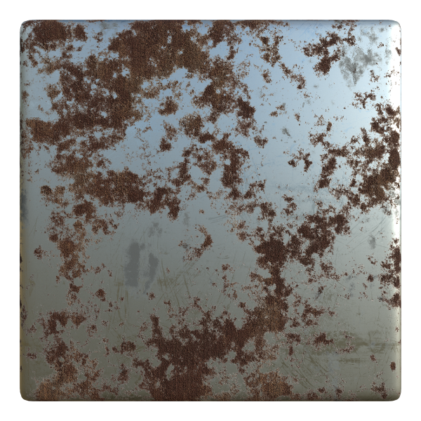 Oxidized Rusty Metal Texture (Plane)