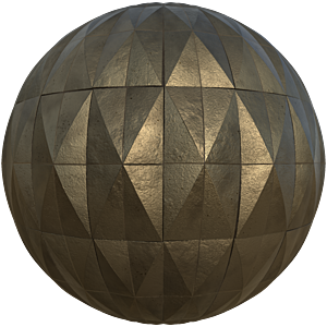 Golden Pyramid Wall Decoration