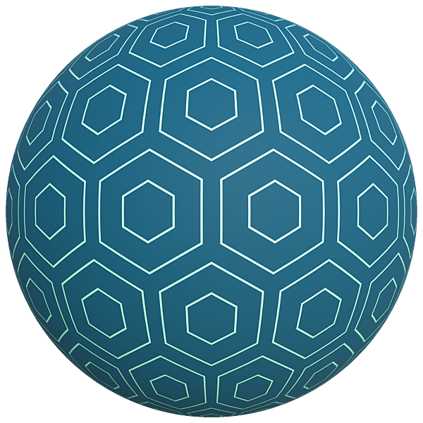 Golden Hexagon Wallpaper