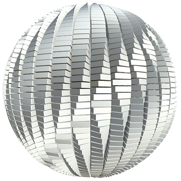 Turning White Tiles Forming Wave Pattern