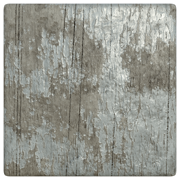 Wood Texture with Peeling Paint (Plane)